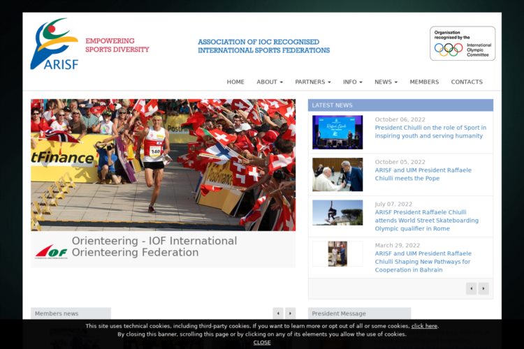 ARISF Association of IOC Recognised International