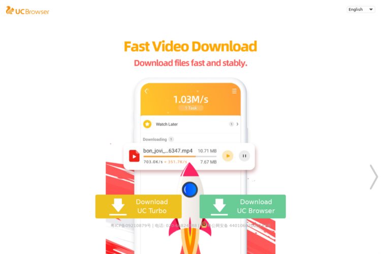 UCBrowser-Fastvideodownloader,20GBfreecloudstorage