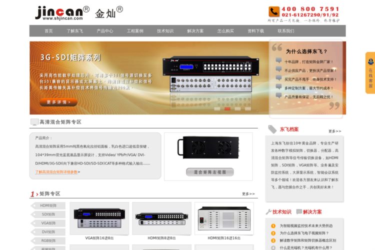 视频矩阵_HDMI,VGA,SDI,矩阵切换器_混合矩阵_分配器-上海东飞15年品牌