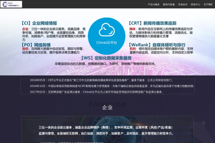 中国网络情报中心-网矿科技-定向搜索服务专家